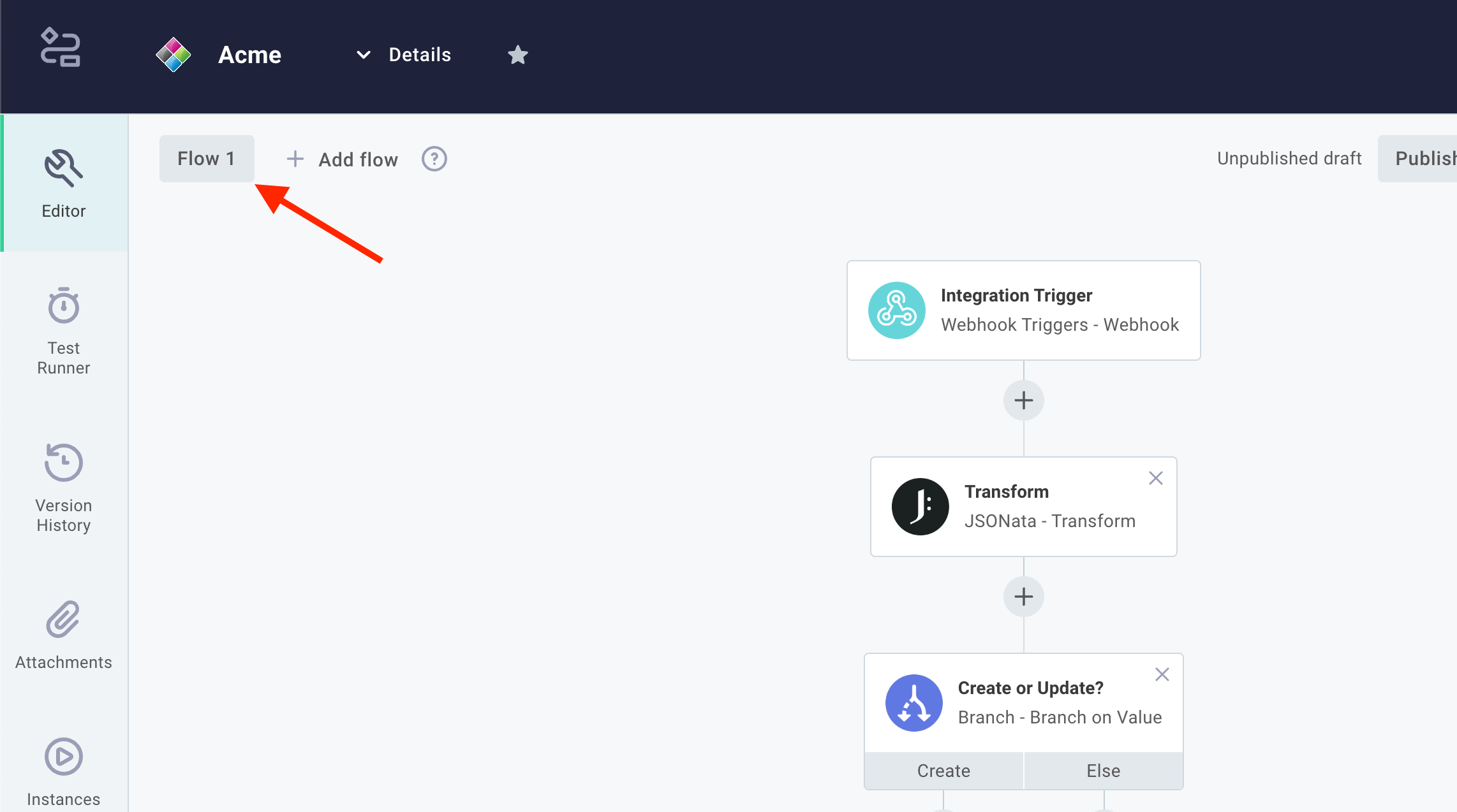 Add flows to integration